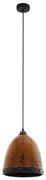 Eglo 79441 - Lampa wisząca na lince REDHILL 1xE27/60W/230V brązowa
