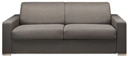 Kanapa 4-osobowa z ekspresowym mechanizmem rozkładania z tkaniny CALITO - Kolor: antracytowy - Wymiary miejsca do spania: 160 cm - Materac 22 cm