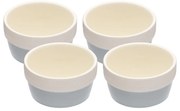 Zestaw 4 ceramicznych kokilek do zapiekania Kitchen Craft Classic Collection, ⌀ 9 cm