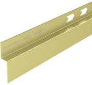 Mexen Line-B listwa spadkowa przyścienna 180 cm prawa, złota szczotkowana - 185502180R