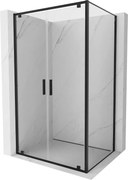 Mexen Exo-BR Duo kabina prysznicowa uchylna 80 x 100 cm, transparent, czarna - 8182-080-100-70-00