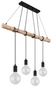 Globo 15439-4 - Żyrandol na lince AUSTON 4xE27/60W/230V