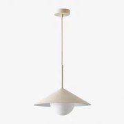 Lampa Sufitowa Wisząca Z Żelaza Bagioli Kremowa Tapioca - Sklum