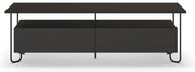 Czarna szafka pod TV 150x45 cm Dilly – Marckeric