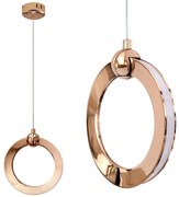 LAMPA SUFITOWA WISZĄCA LED LHJ101-1CP ZŁOTA