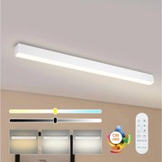 Brilagi - ściemnialna oprawa sufitowa LED SLEEKLINE LED/40W/230V Wi-Fi Tuya biała+pilot