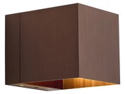 Nowoczesny Kinkiet / Lampa scienna w kolorze ciemnego brązu z LED i dotykowym ściemniaczem, akumulatorowy - Joris Nowoczesny Oswietlenie wewnetrzne