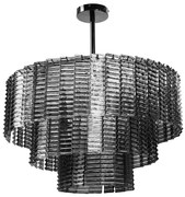 LAMPA SUFITOWA WISZĄCA APP1678-8CP SZARA