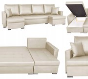 Narożnik Varius BIG rozkładany funkcja spania pojemniki Family meble