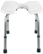 Taboret pod prysznic Wenko Hygienic Stool White, 53x46 cm