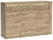 Komoda trzydrzwiowa dąb ribbeck Z4-R54