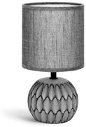 Aigostar - Lampa stołowa 1xE14/40W/230V szary