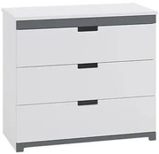 Biała komoda dla dziecka mat M6-P96