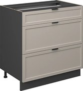 Szafka dolna do kuchni greybeige 80x51.6x82 fame-line