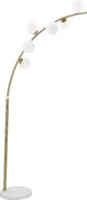 Glamy Arc Lampa Podłogowa 6 Świateł Cm 130X45X220-246