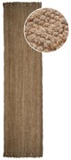 Brązowy chodnik z juty Flair Rugs Jute, 60x230 cm