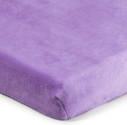 4Home Prześcieradło mikroflanela jasnofioletowy, 160 x 200 cm
