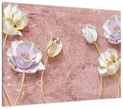 Obraz kwiatów (70x50 cm)