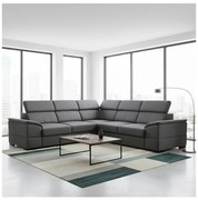 Uniwersalny narożnik rozkładany z pojemnikiem GRANADA ciemnoszary