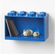 Dziecięca niebieska półka ścienna LEGO® Brick 8