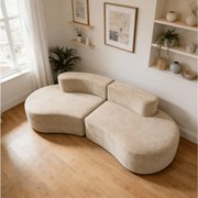 Coco Living Sofa Lounge podwójna – kawowy