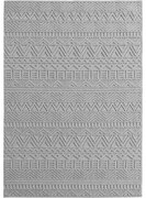 Dywan nowoczesny 3D Helix boho szary 80 cm x 150 cm