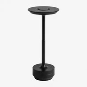 Bezprzewodowa Lampa Stołowa Led Na Zewnątrz Rivkin Czarna - Sklum