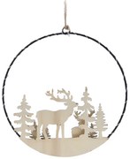 Dekoracja świąteczna z LED do zawieszenia, Ø 20 cm