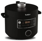 Tefal - Wielofunkcyjny garnek elektryczny TURBO CUISINE 4,8 l 1090W/230V czarny
