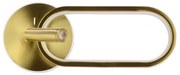 Kinkiet LED w kolorze złota Monet – Candellux Lighting