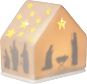 Räder Biały porcelanowy świecznik CRIB