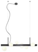 Redo 01-2375 - Żyrandol na lince GOJI 6xG9/28W/230V czarny