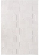 Dywan nowoczesny Doha 3D kremowy 80 cm x 150 cm