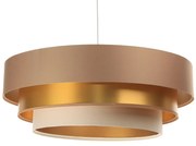 Lampa wisząca TRIO MIX beżowa/złota/kremowa BPS KONCEPT