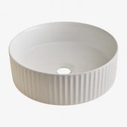 Okrągła Umywalka Ceramiczna Sinqua Ø36 Cm - Sklum