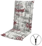 LIVING 2901 wysoka - poduszka na krzesło i fotel