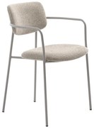 Kremowe krzesło Zama – Unique Furniture