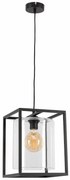 Lampa wisząca QUADRATUS czarna ELTAP