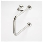 Uchwyt 23,5x38 cm stal nierdzewna/srebrny