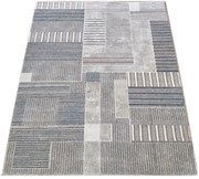 Elegancki popielaty dywan w nowoczesnym stylu K1-A53