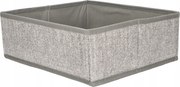 Organizer tekstylny Szary 28x24x10cm do szafy garderoby biura uniwersalny