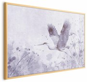 Plakat Majestatyczny lot 30x21 cm z ramą złotą bez marginesu ARTGEIST B