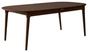 Rozkładany stół z dodatkowym blatem z litego drewna dębowego 106x184 cm Miro – Hammel Furniture