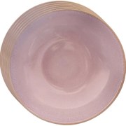 Orion Zestaw ceramicznych talerzy głębokich Glaze różowy 20,5 cm, 6 szt.
