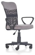 Krzesło biurowe LIRI szare