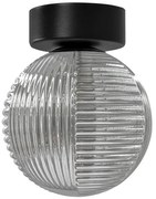 Szklany okrągły plafon P0-H19