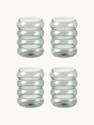 Szklanka ze szkła dmuchanego Bubbly, 4 szt.