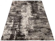 Szary nowoczesny miękki dywan we wzory F0-W37