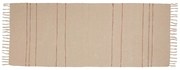 Beżowy bawełniany chodnik 80x200 cm Alba – Hübsch