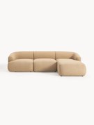 Narożna sofa modułowa Bouclé Sofia (3-osobowa)